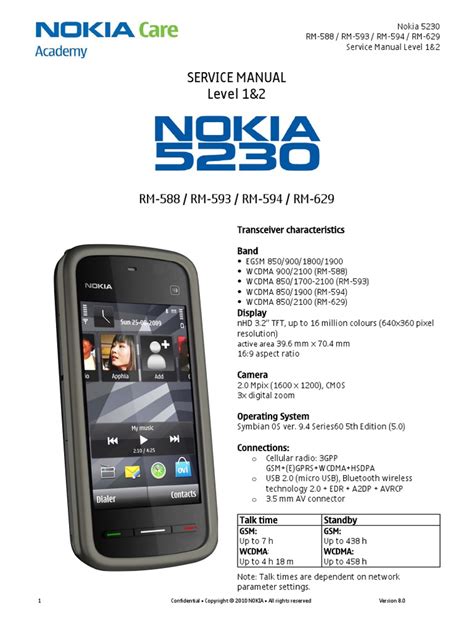 nokia 5230 service manual Epub