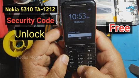 nokia 5310 cellular phone unlock security code Doc