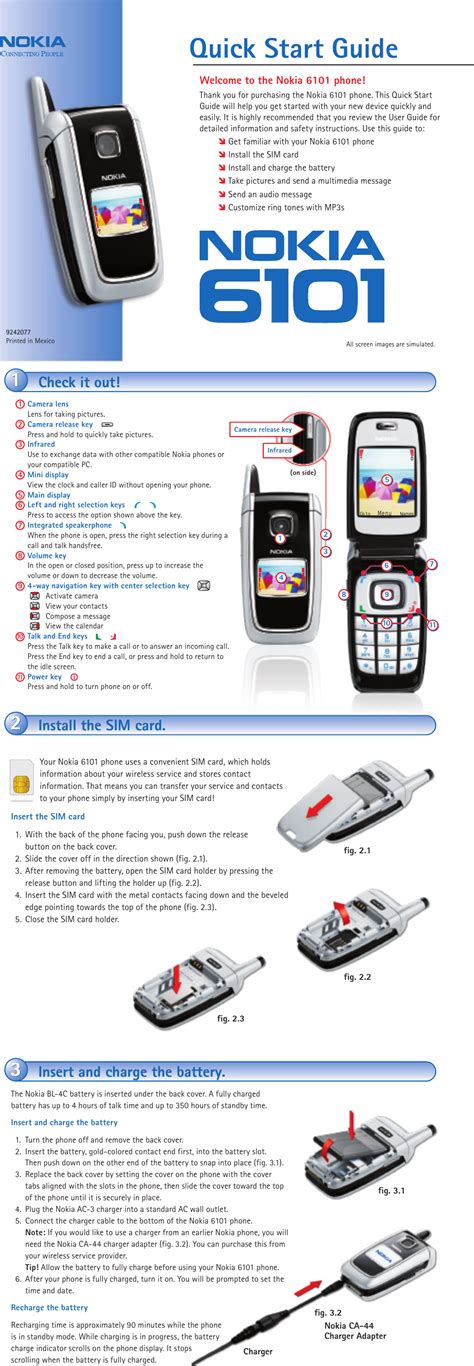 nokia 6101 user manual Kindle Editon