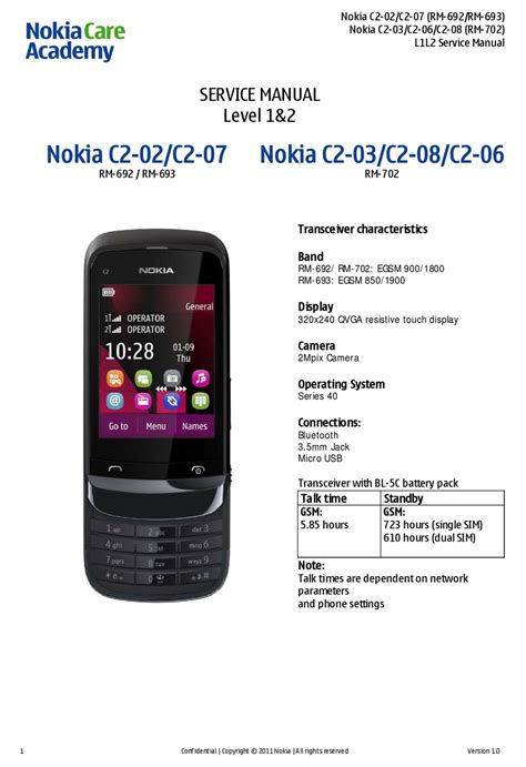 nokia c2 02 user manual Doc