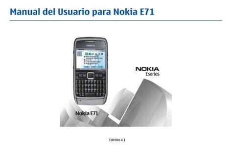 nokia e71 manual 2010 Reader