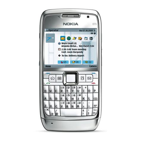 nokia e71 manual network selection Doc