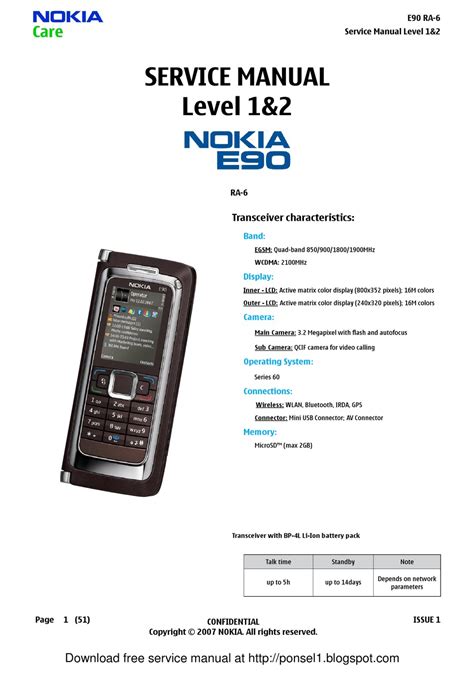 nokia e90 owners manual Kindle Editon