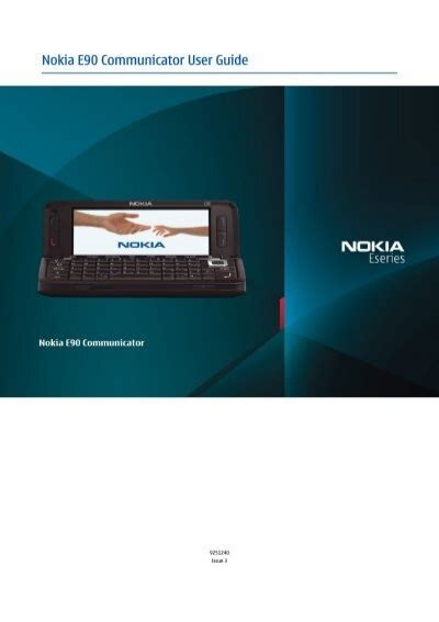 nokia e90 service manual user guide Doc