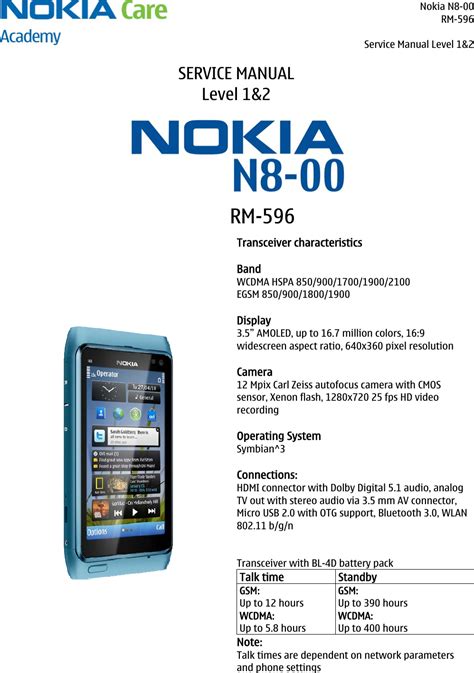 nokia n8 00 user guide PDF