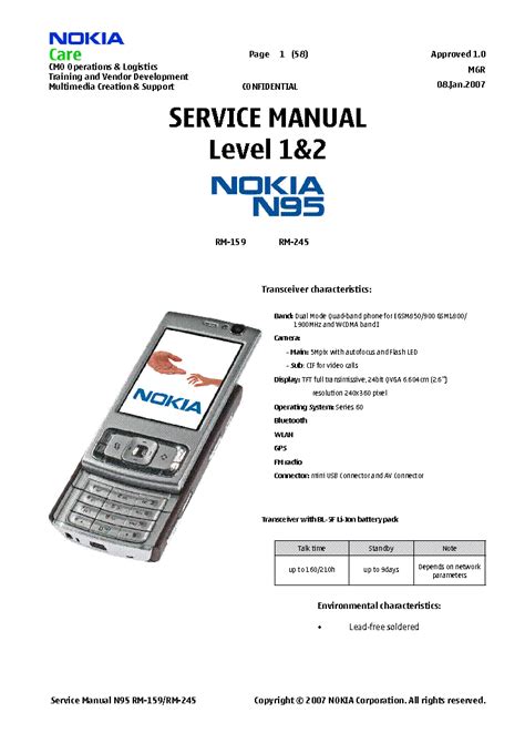 nokia n95 user manual Epub