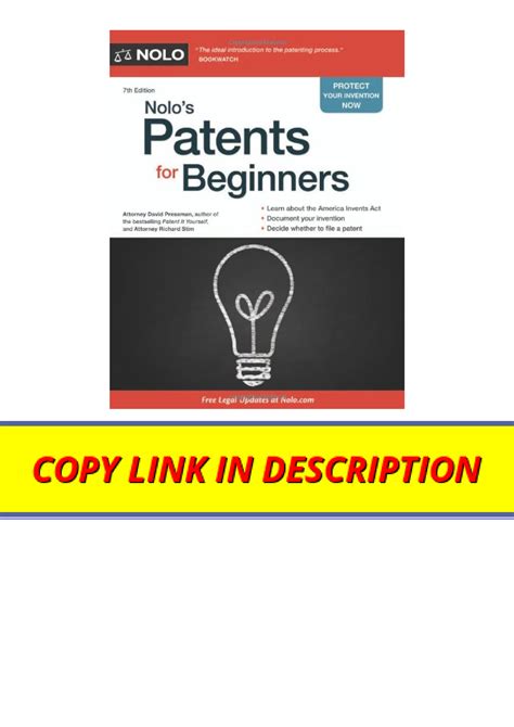 nolos patents for beginners PDF