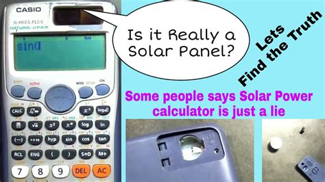 non solar calculator