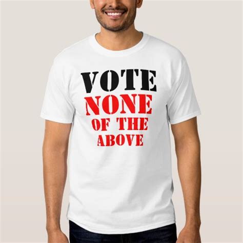 none of the above shirt