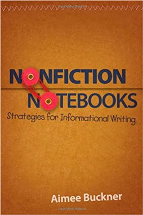 nonfiction notebooks strategies for informational writing Epub