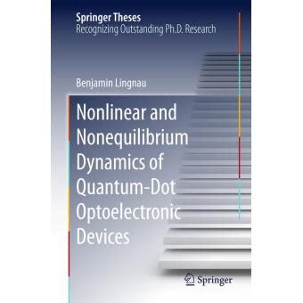 nonlinear nonequilibrium dynamics quantum dot optoelectronic PDF