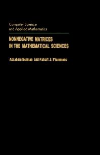 nonnegative matrices in the mathematical sciences nonnegative matrices in the mathematical sciences Doc