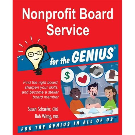 nonprofit board service for the genius Doc