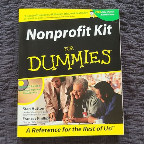 nonprofit kit for dummiesâ for dummies lifestyles paperback Doc