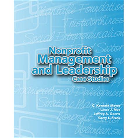 nonprofit management leadership no 1 Epub