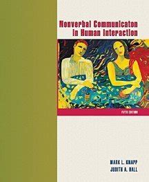 nonverbal communication human interaction knapp Ebook Kindle Editon