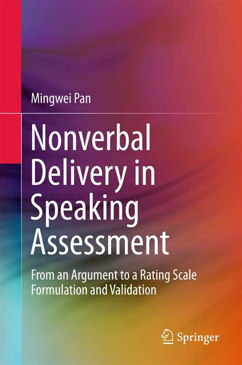 nonverbal delivery speaking assessment formulation PDF