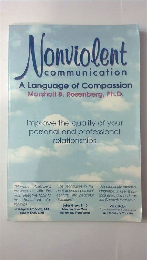 nonviolent communication a language of compassion PDF