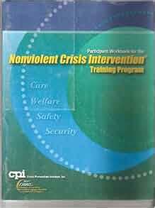 nonviolent crisis intervention participant workbook Doc