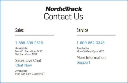 nordictrack customer service phone number Kindle Editon