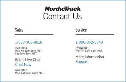 nordictrack customer service phone number Kindle Editon