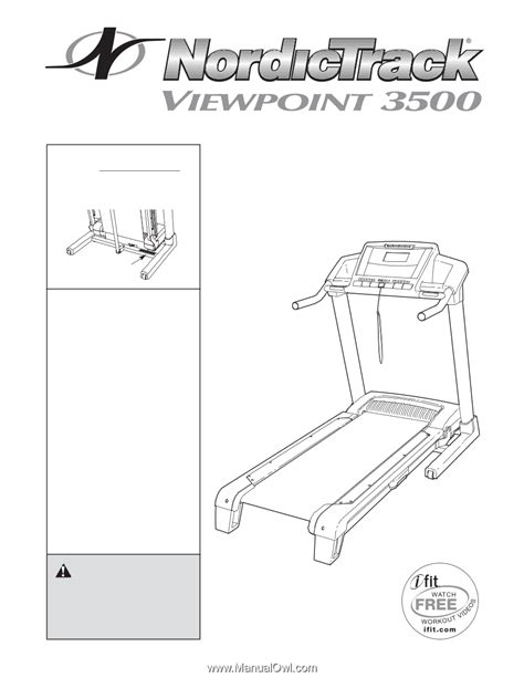 nordictrack viewpoint 3500 manual PDF