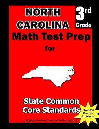 north carolina 3rd grade math test prep common core state standards Kindle Editon