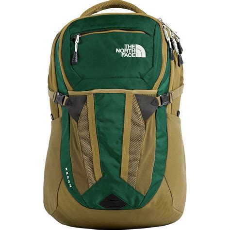 north face daypack green