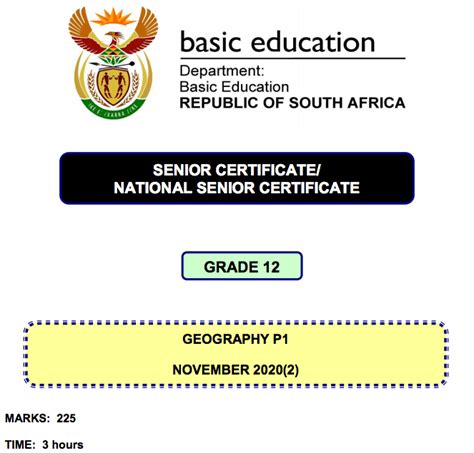 north west province grade 12 geography Kindle Editon
