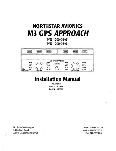 northstar m3 manual pdf Reader
