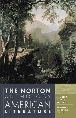 norton anthology of american literature 8th edition Reader