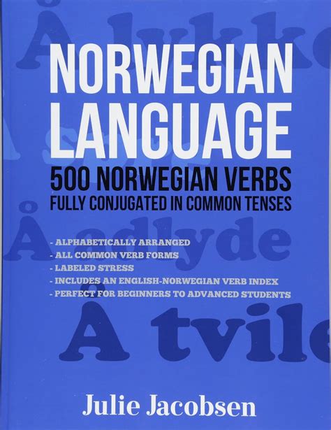 norwegian language conjugated common tenses Reader