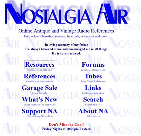 nostalgia air