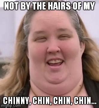 not by the hair of my chinny chin chin