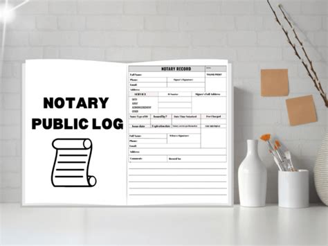 notary public logbook 50 pages 55 x 85 Kindle Editon