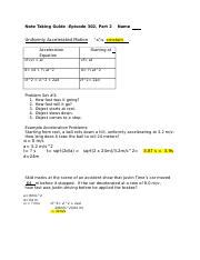 note taking guide episode 302 answers Reader