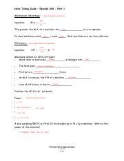 note taking guide episode 604 answers pdf Doc