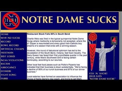 noter dame sucks