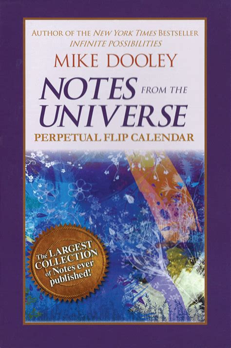 notes from the universe perpetual flip calendar Kindle Editon