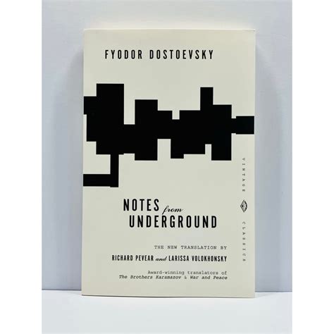 notes from underground vintage classics PDF