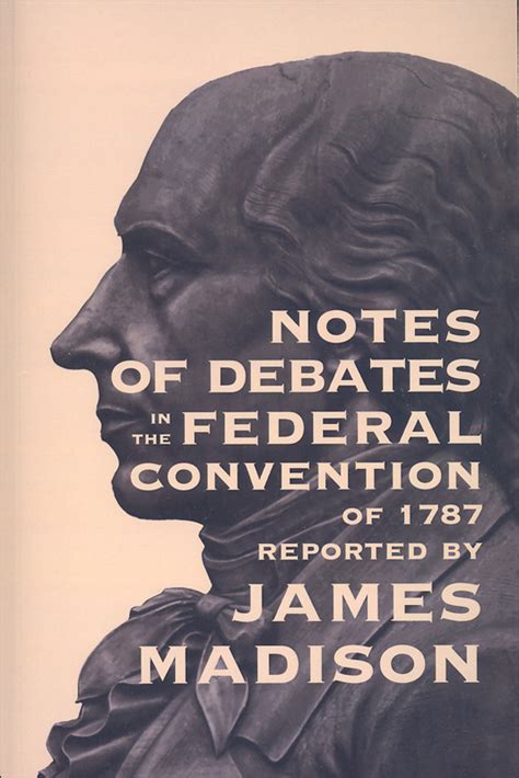 notes of debates in the federal convention of 1787 Epub