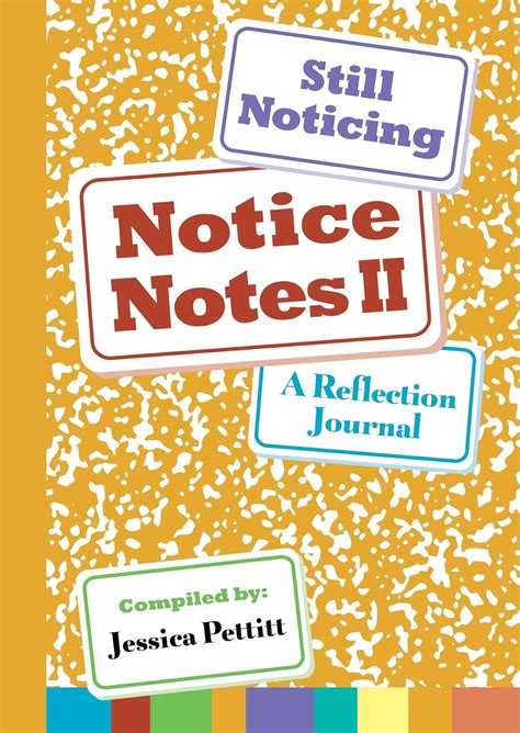 notice notes ii still noticing a reflection journal volume 2 Kindle Editon