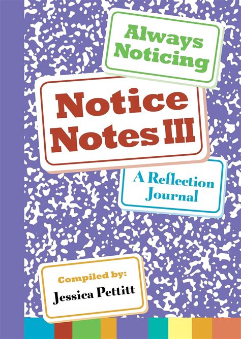 notice notes iii always noticing a reflection journal volume 3 Doc