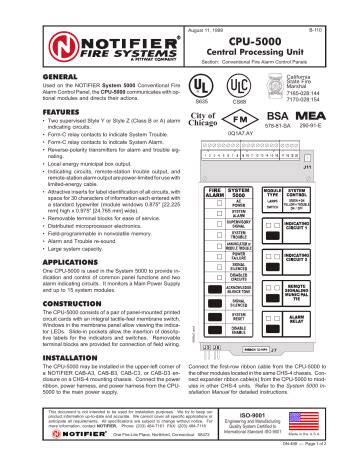 notifier system 5000 troubleshooting pdf Doc