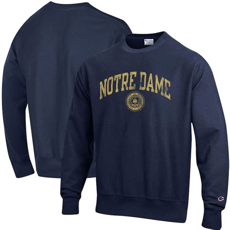 notre dame champion sweatshirt