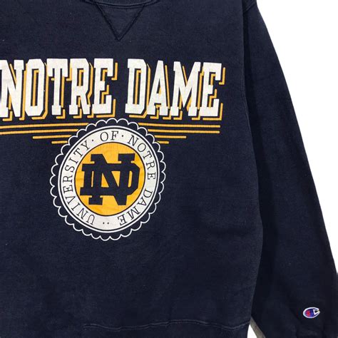 notre dame crewneck sweatshirt