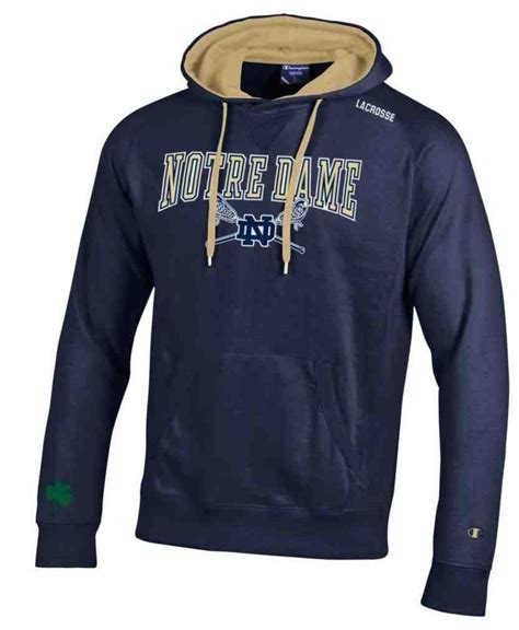 notre dame lacrosse sweatshirt