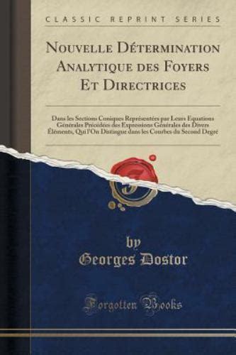 nouvelle determination analytique foyers directrices Reader