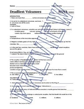 nova deadliest volcanoes answer key for questions Epub