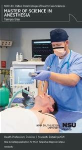 nova southeastern anesthesiologist assistant program